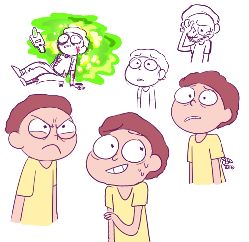 Morty sketches