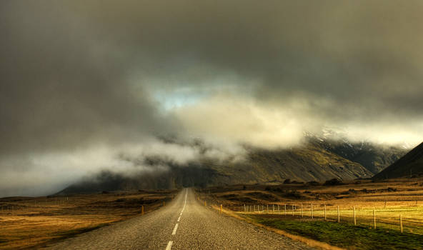 Iceland-in the fog