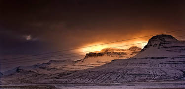 Iceland - the sun stunnig