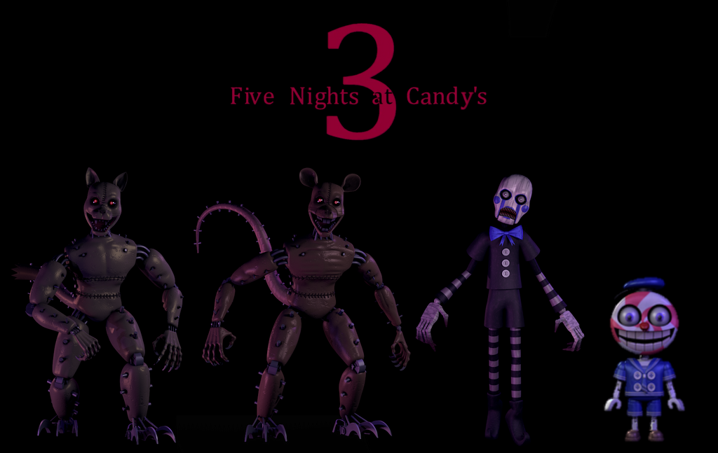 Five Nights at Candy's 3 by FeClawdeen.deviantart.com on @DeviantArt