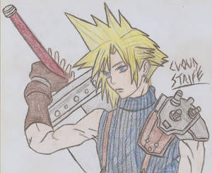 Cloud Strife Coloured