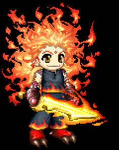 Gaia Online Fire Warrior