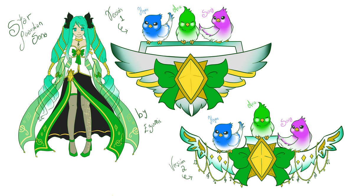 Lol SKIN concept: Star Guardian Sona by Ezumii on DeviantArt