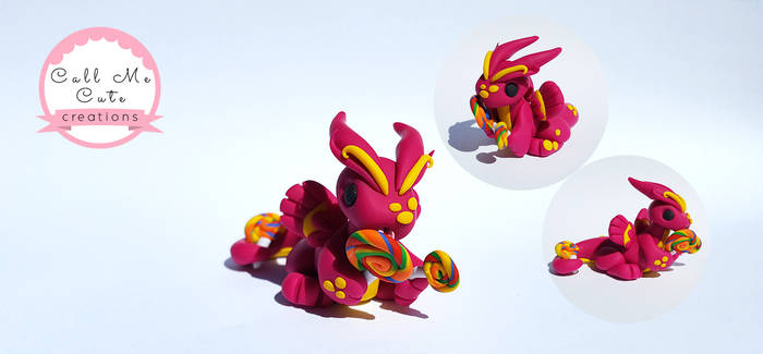 Sculptober 2016: Day 4: Candy dragons