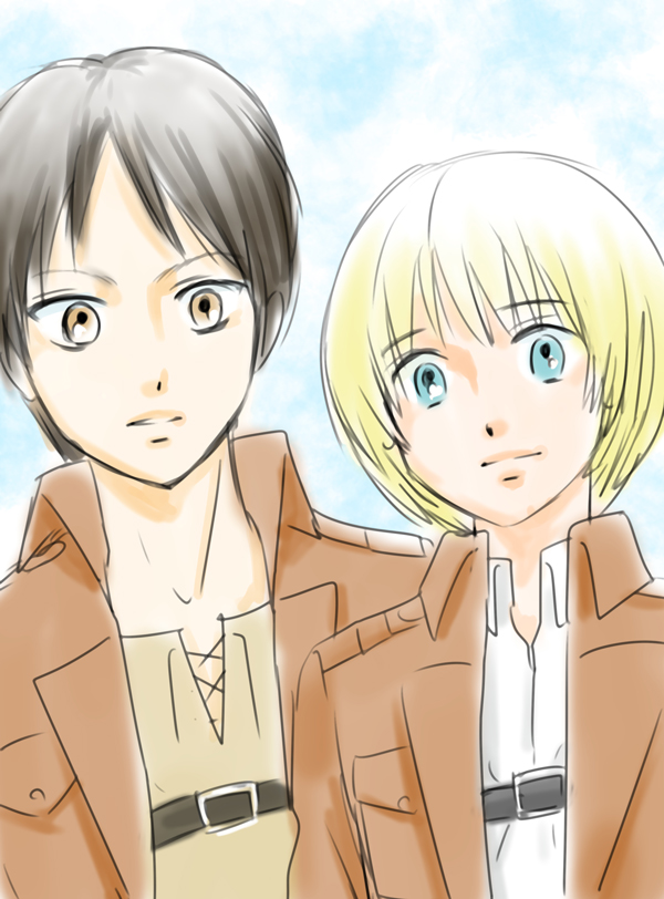 Eren and Armin by kazuki3 on DeviantArt