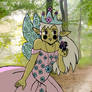 Princess Ondine in the forest