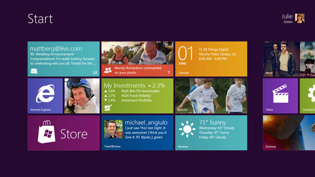 Windows 8 Start Menu