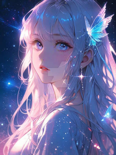 Celestial anime girl