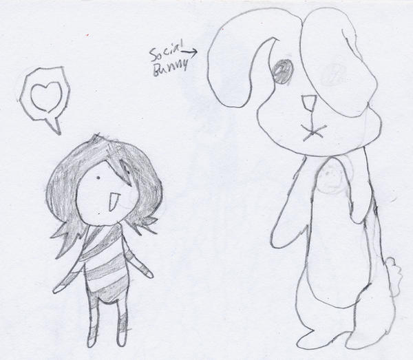 Bunny Rabbit Rukia Draw Rukia loves Bunnies by MrShineyBaldy on DeviantArt