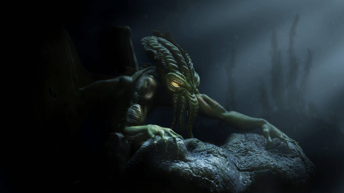 Cthulhu by TheRedBarn