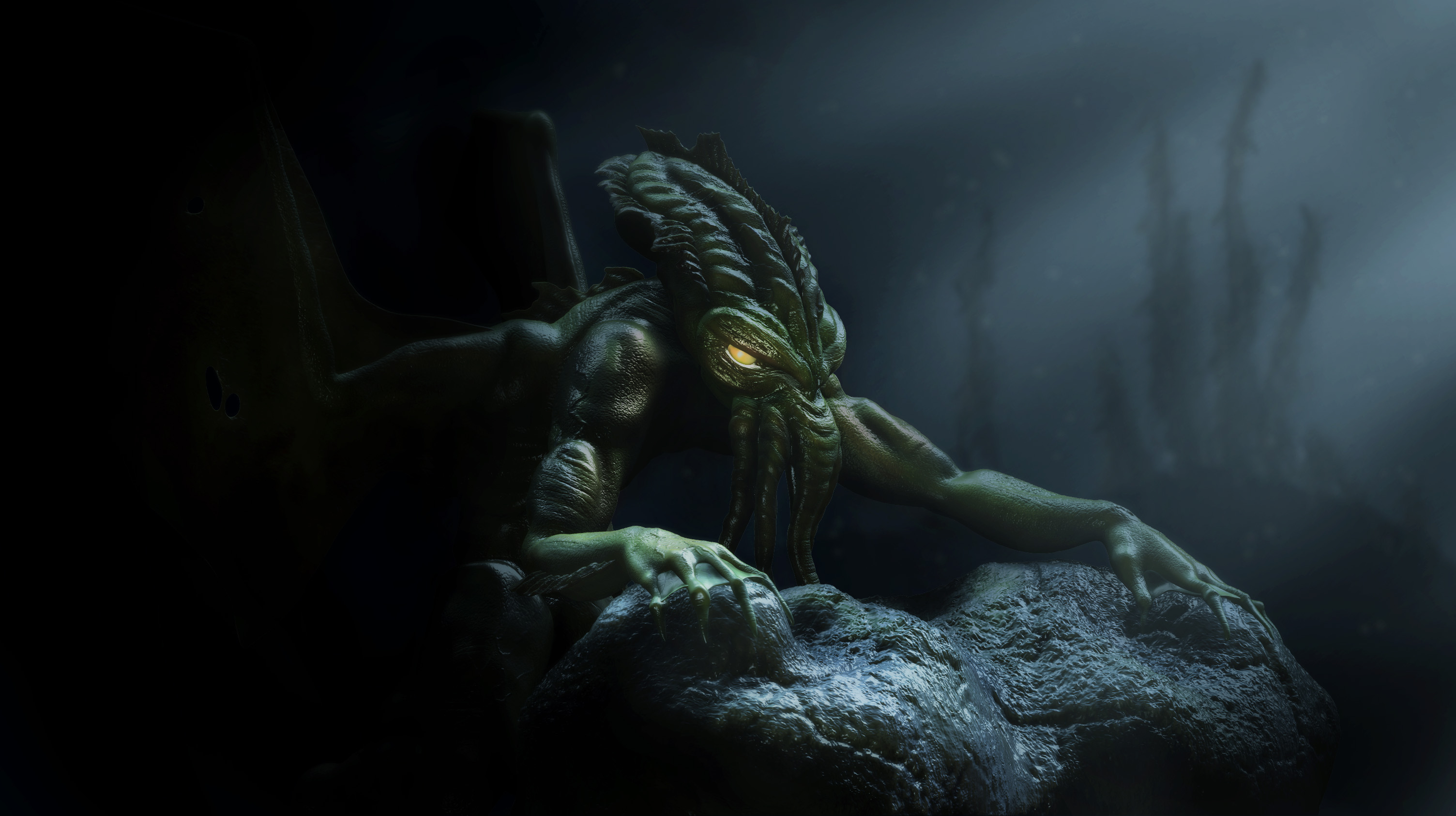 Cthulhu by TheRedBarn