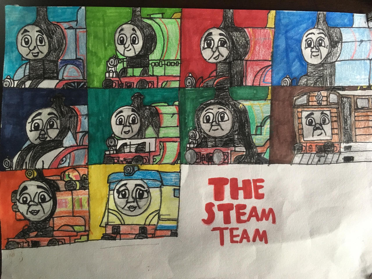 The Whole Steam Team by AussieThomasLover on DeviantArt