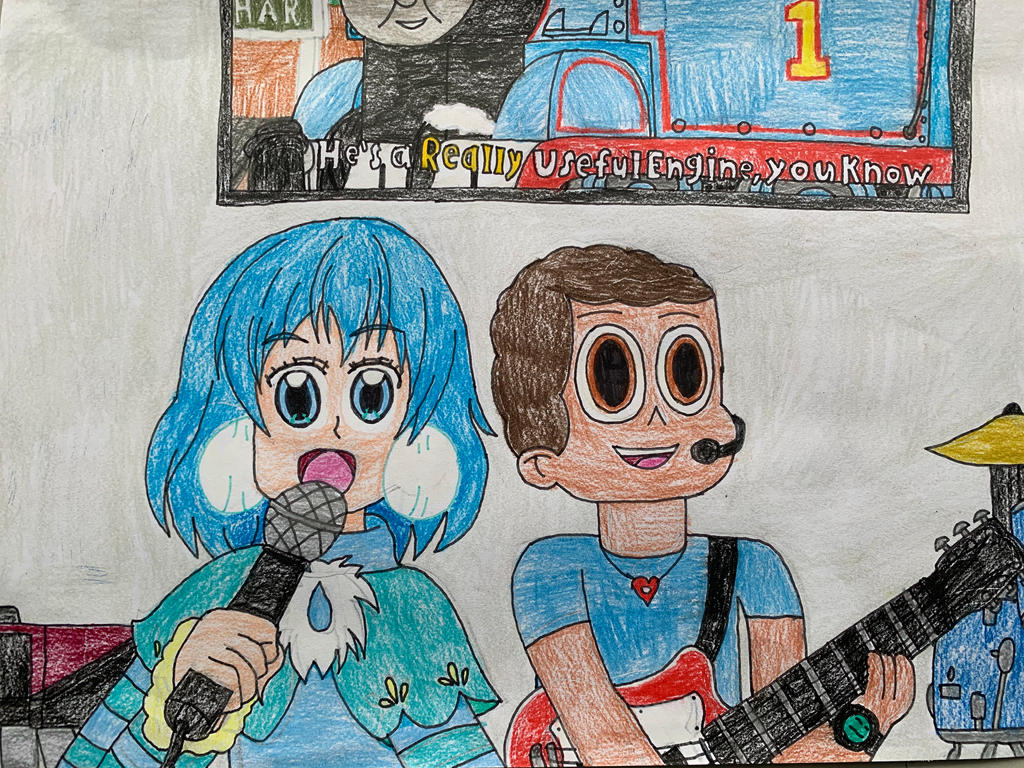 Performing with Larimar by AussieThomasLover on DeviantArt