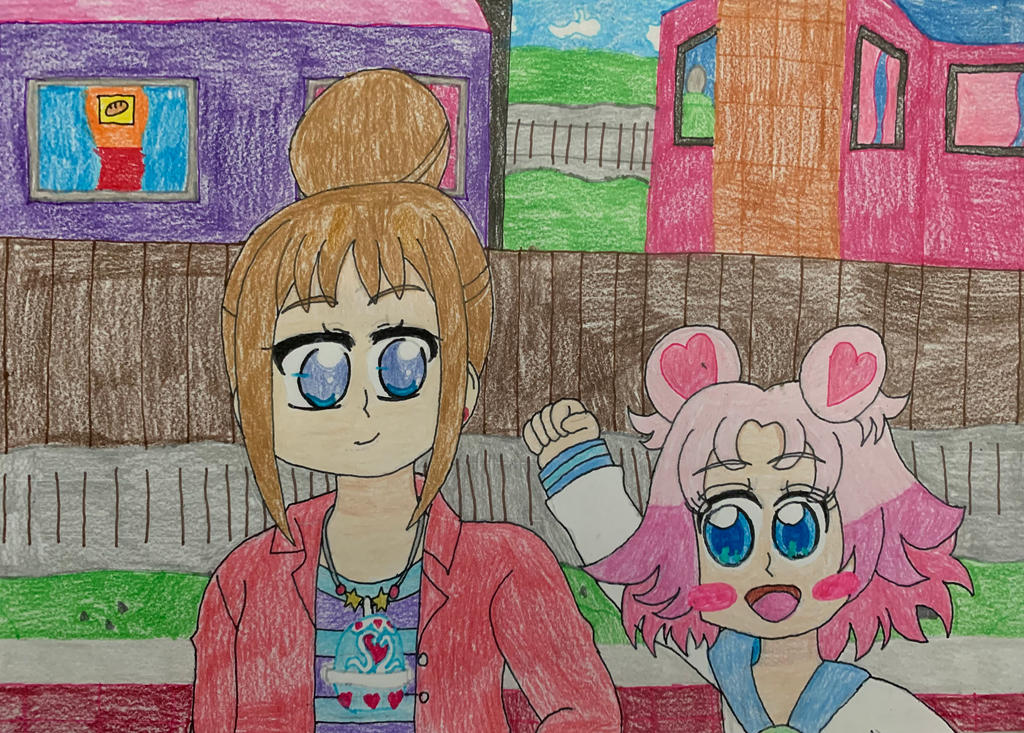 Ruruka and Human Labra by AussieThomasLover on DeviantArt
