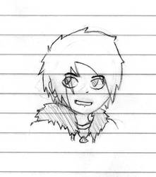 Anime Guy Pencil Drawn