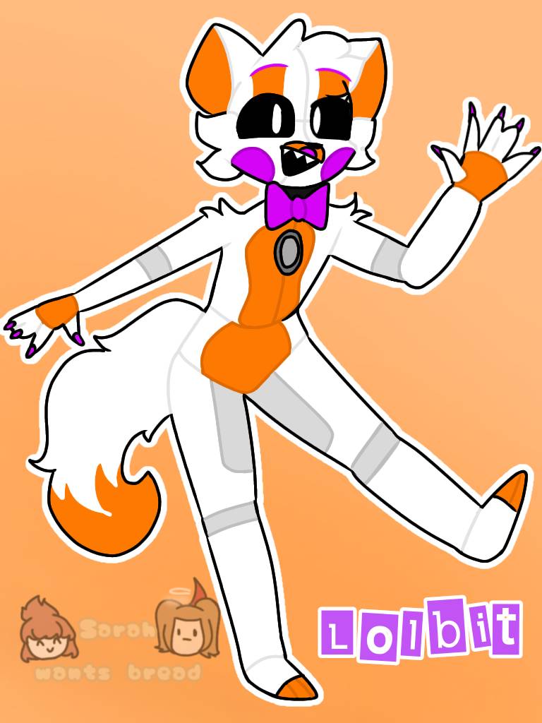 Lolbit sketch by allythecatitan on DeviantArt