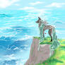 A glance towards the horizon