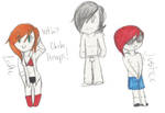 Chibi Pin-Ups by Razapple