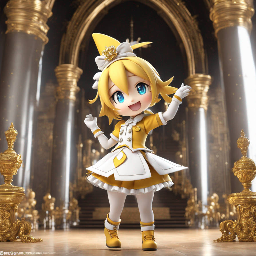 Mmd Chibi Rin Rin Kagamine MMD chibi 2024 by Pusherra1Meow on DeviantArt