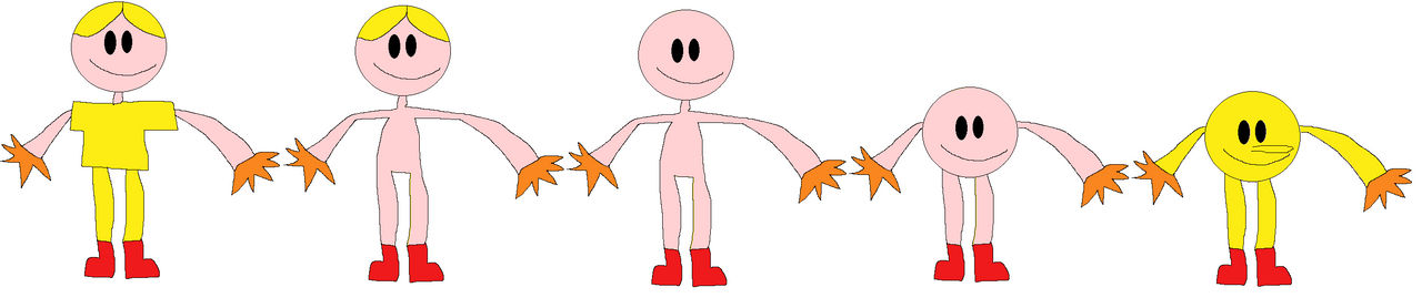 Circular Human Pac Man Pac human change pac man by POE-Tan on DeviantArt