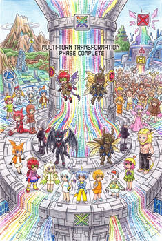 So Much Human Was Transform Into Digimon