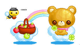 Smilescan bear and bee