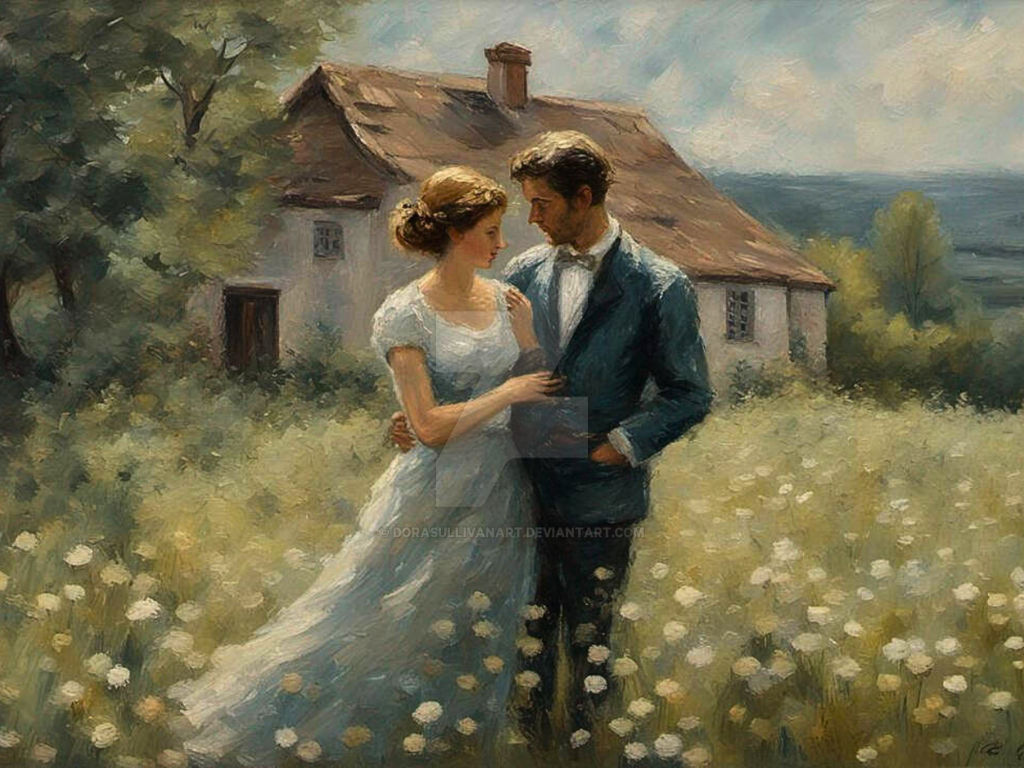 Romantic Deviantart A Romantic Impasto Masterpiece for Valentine's Day by dorasullivanart ...