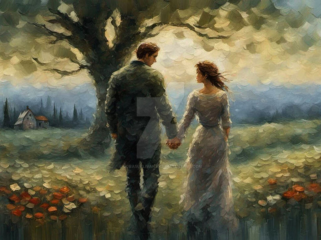 Romantic Deviantart A Romantic Impasto Masterpiece for Valentine's Day by dorasullivanart ...