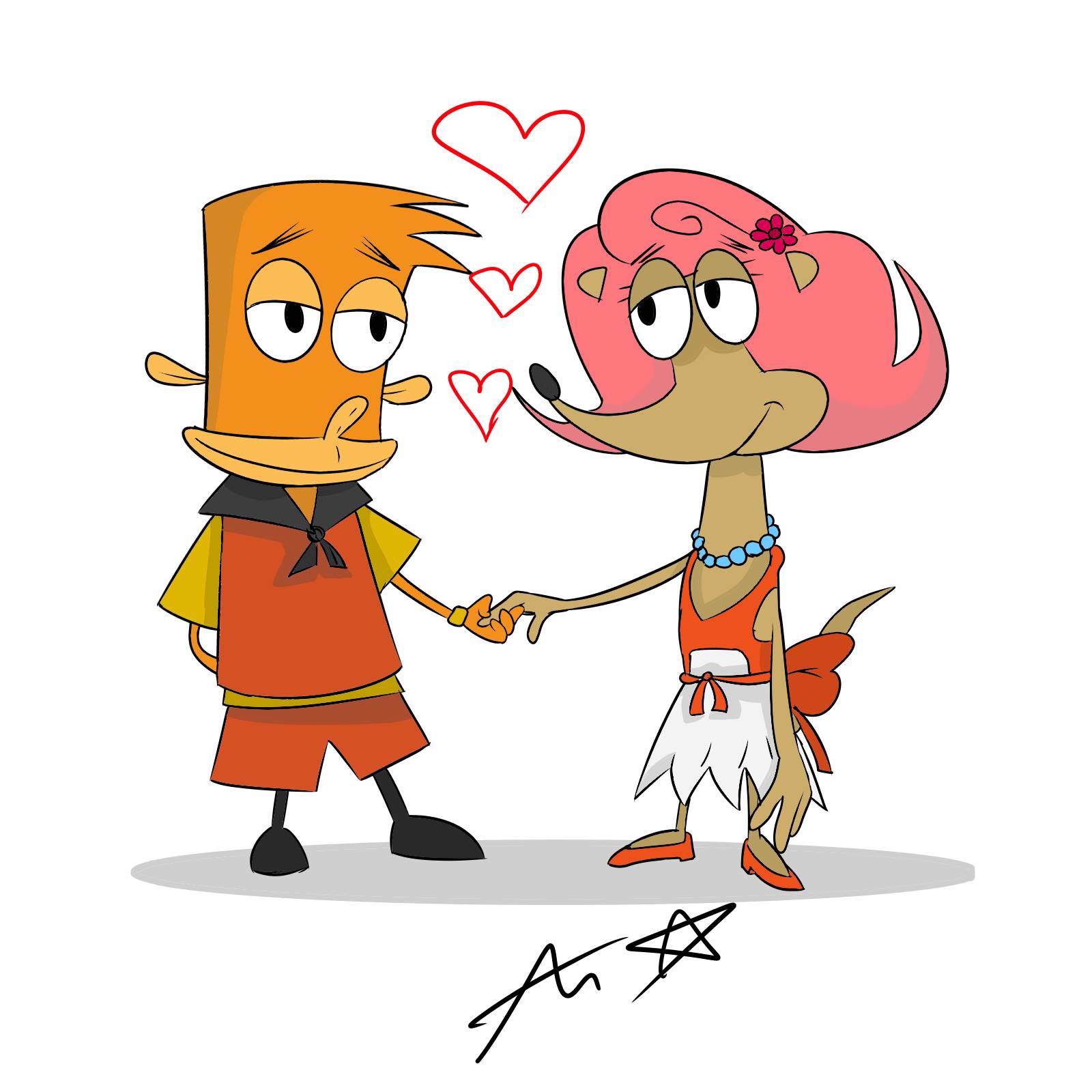 Lazlo X Patsy Deviantart Lazlo and Patsy by adryyuri on DeviantArt