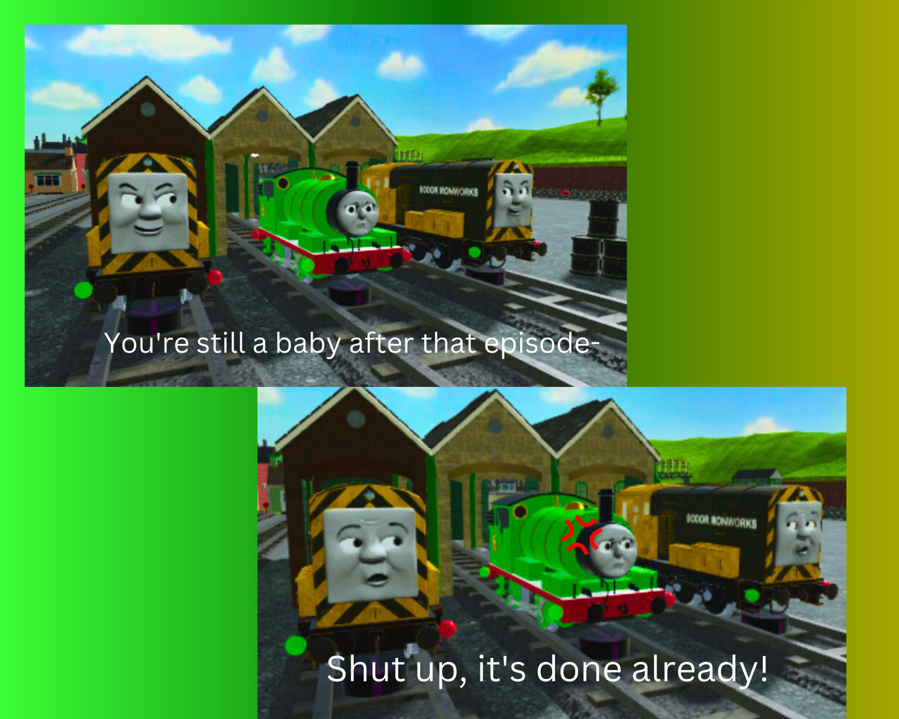 My AU Percy after Middle Engine by mig07 on DeviantArt