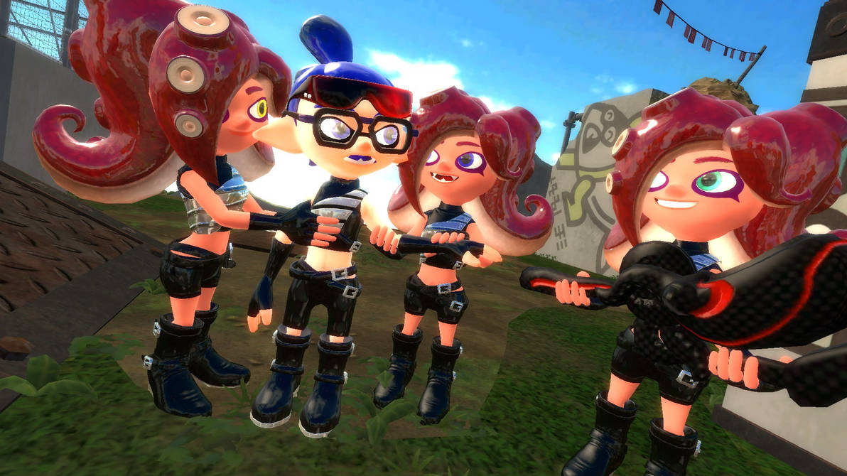 Octoling Soldiers and Specs by Agent-J-20 on DeviantArt