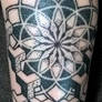 Dotwork Mandala Tattoo 