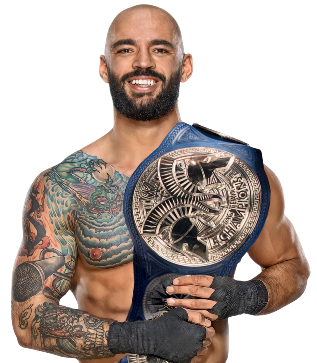 Ricochet Custom SD Tag Team Championship Render by SuperAjStylesNick on ...