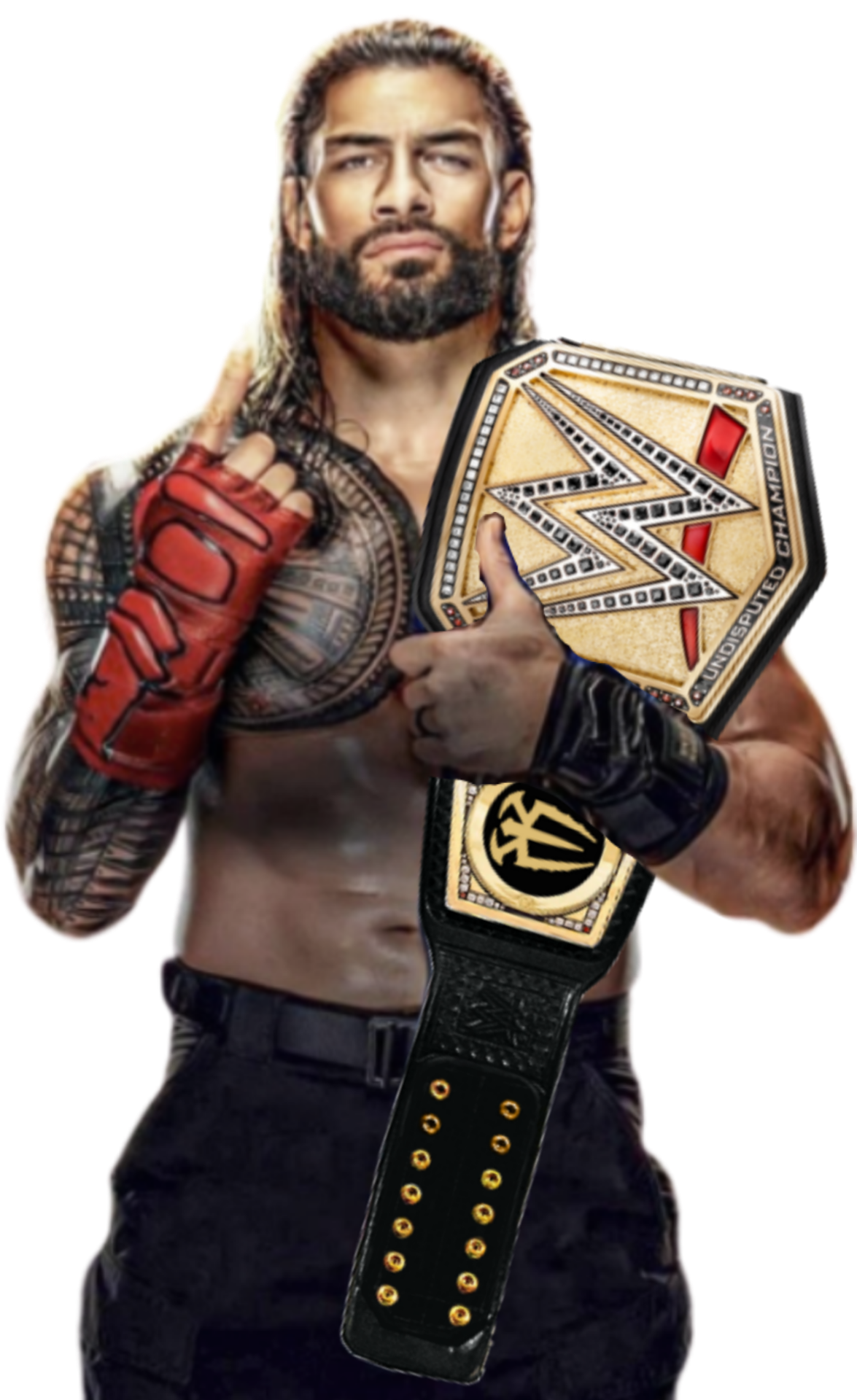 Roman Rignso Roman Reigns Undisputed Champion PNG 10 by SuperAjStylesNick on DeviantArt