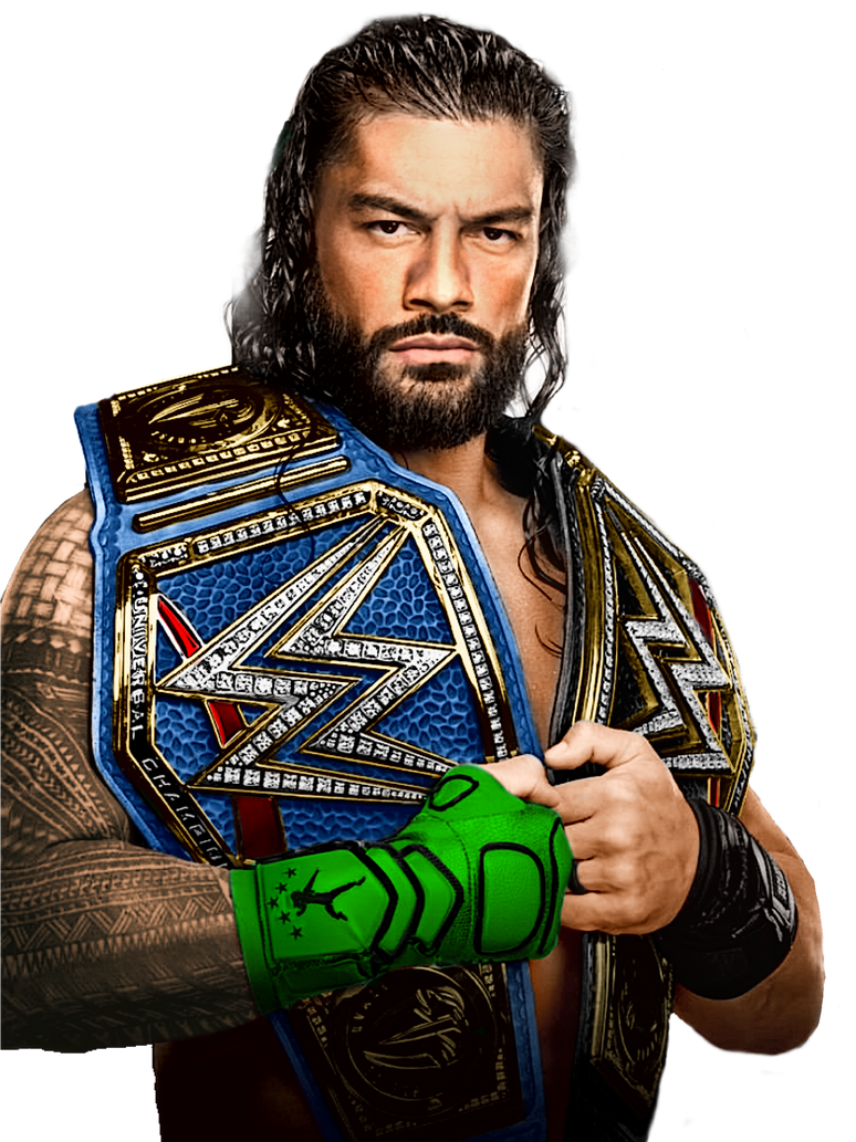 Roman Reigns Green PNG 26 by SuperAjStylesNick on DeviantArt