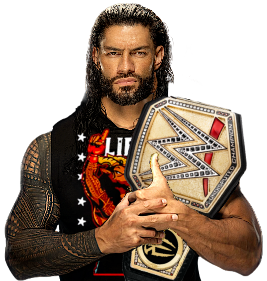 Roman Reigns Undisputed Champion PNG 22 by SuperAjStylesNick on DeviantArt