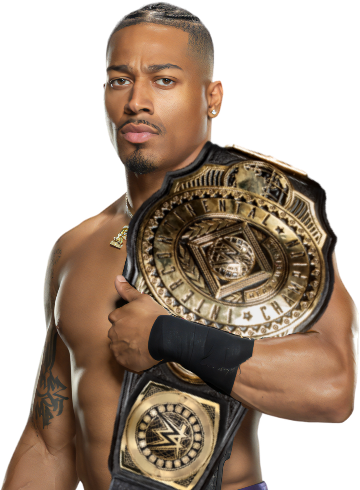Carmelo Hayes Custom IC Championship PNG 2 by SuperAjStylesNick on Carmelo Hayes Custom IC Championship PNG 2 by SuperAjStylesNick on