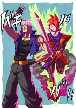 Trunks and Tapion