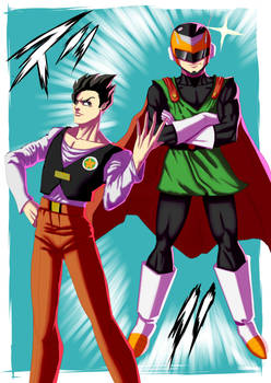 Gohan and saiyaman