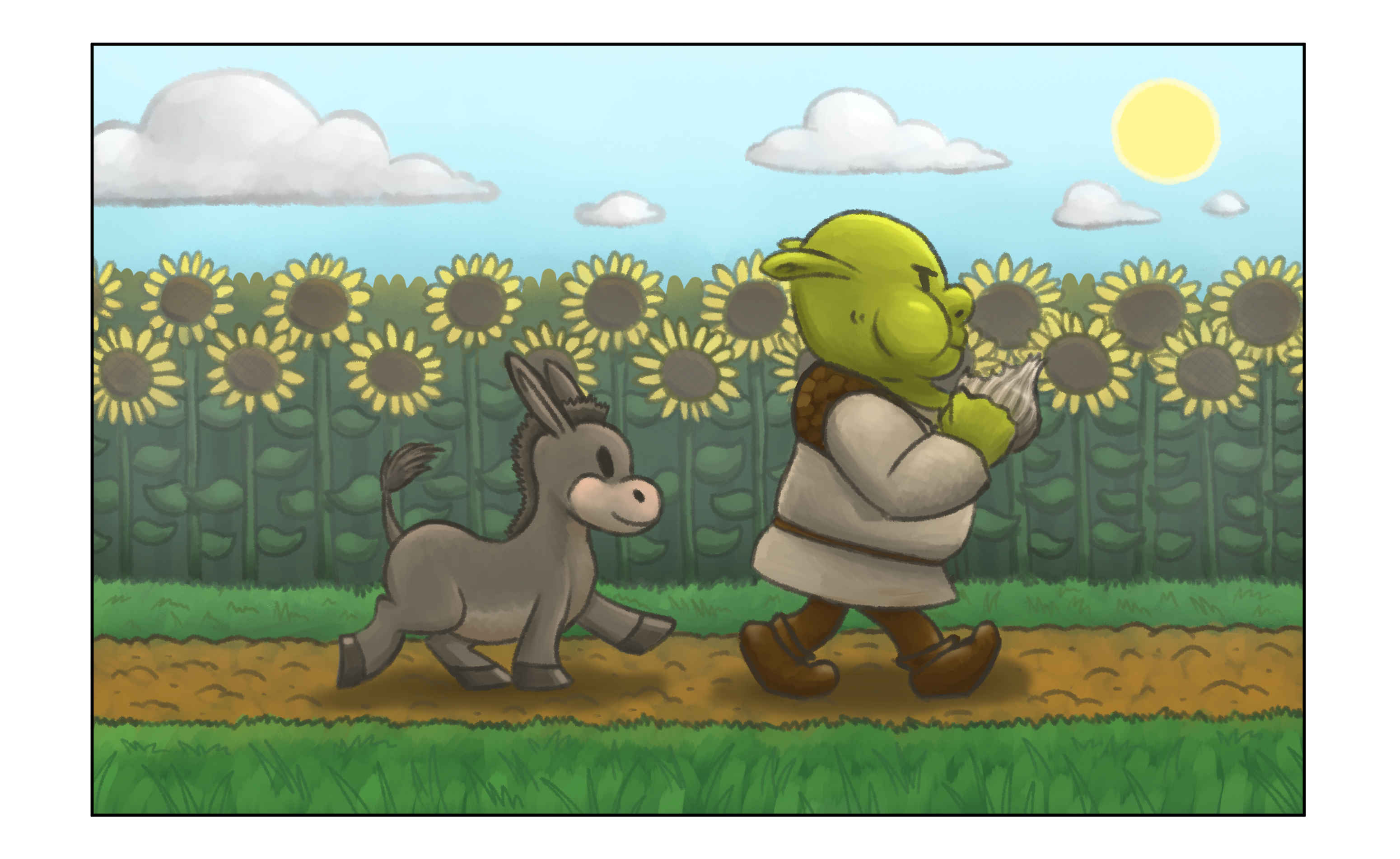 Shrek and Donkey PNG by jakeysamra on DeviantArt
