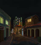 Night Street by Urqueh