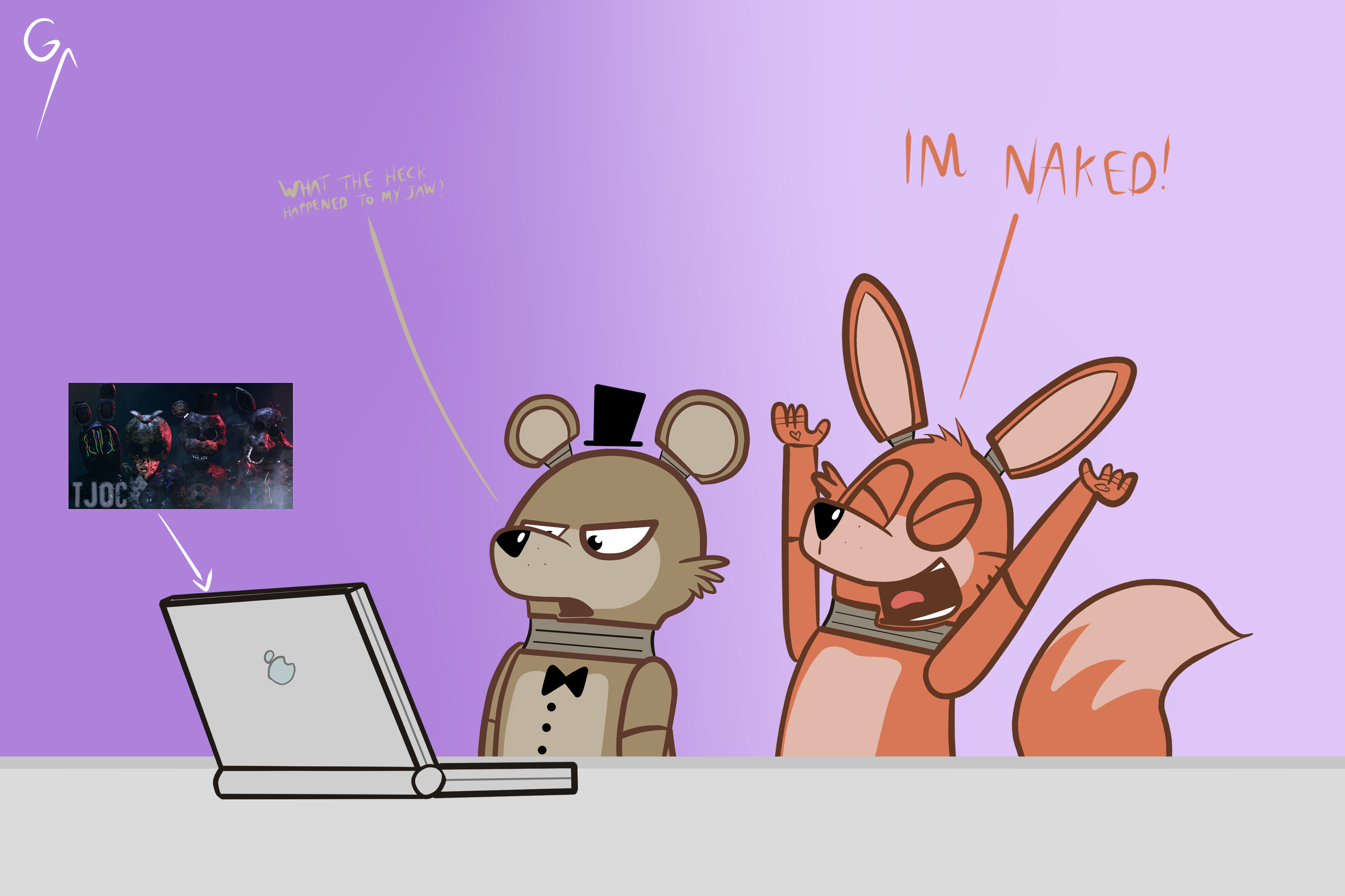 The Joy of Creation: Reborn Five Nights at Freddy\'s Drawing