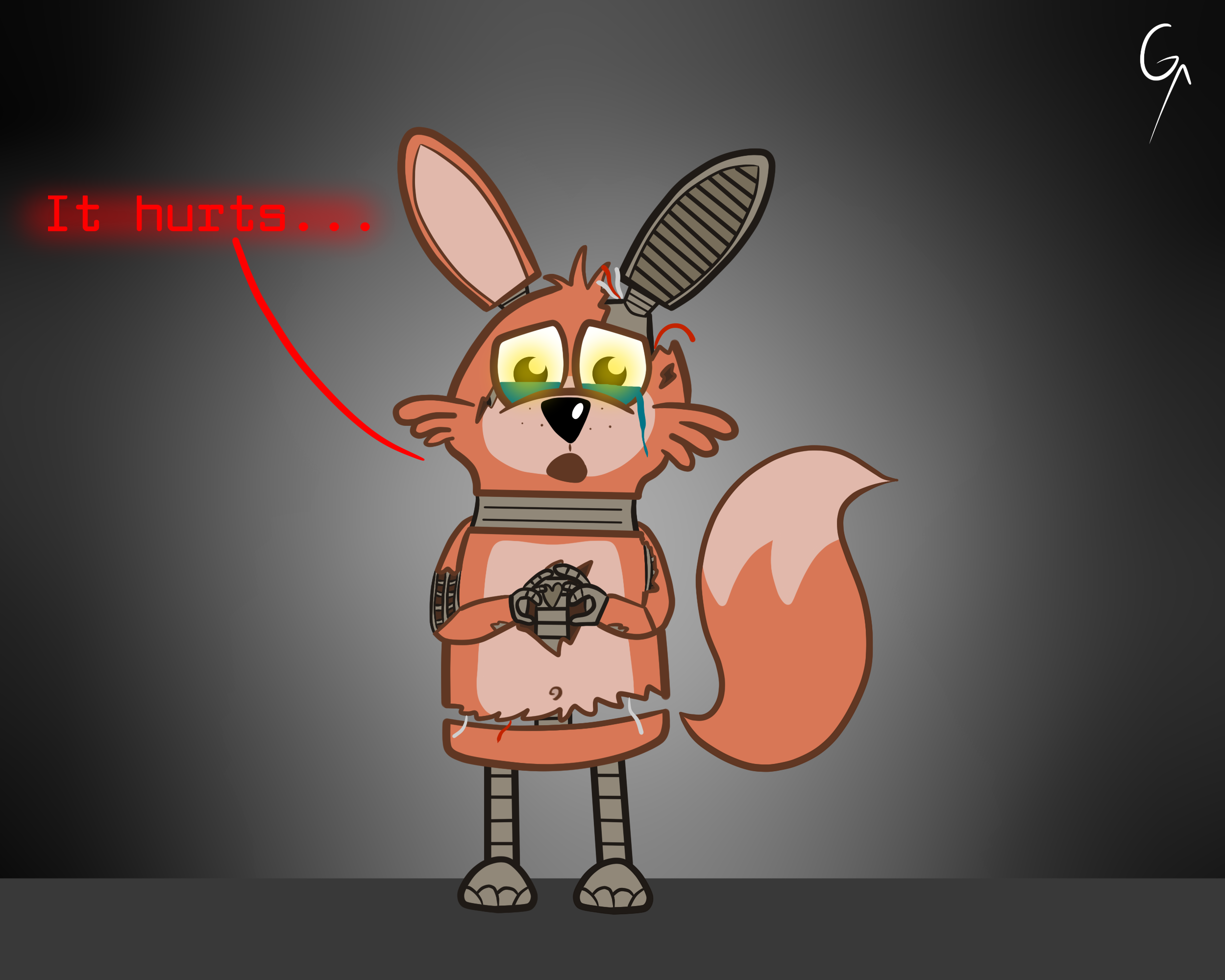 FNaF Withered Foxy  Fnaf, Foxy, Deviantart