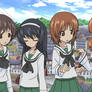 Girls und Panzer Team!