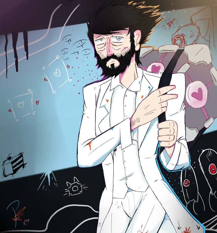 (portal) Doug Rattmann (ver,2) by Art-Pz on DeviantArt