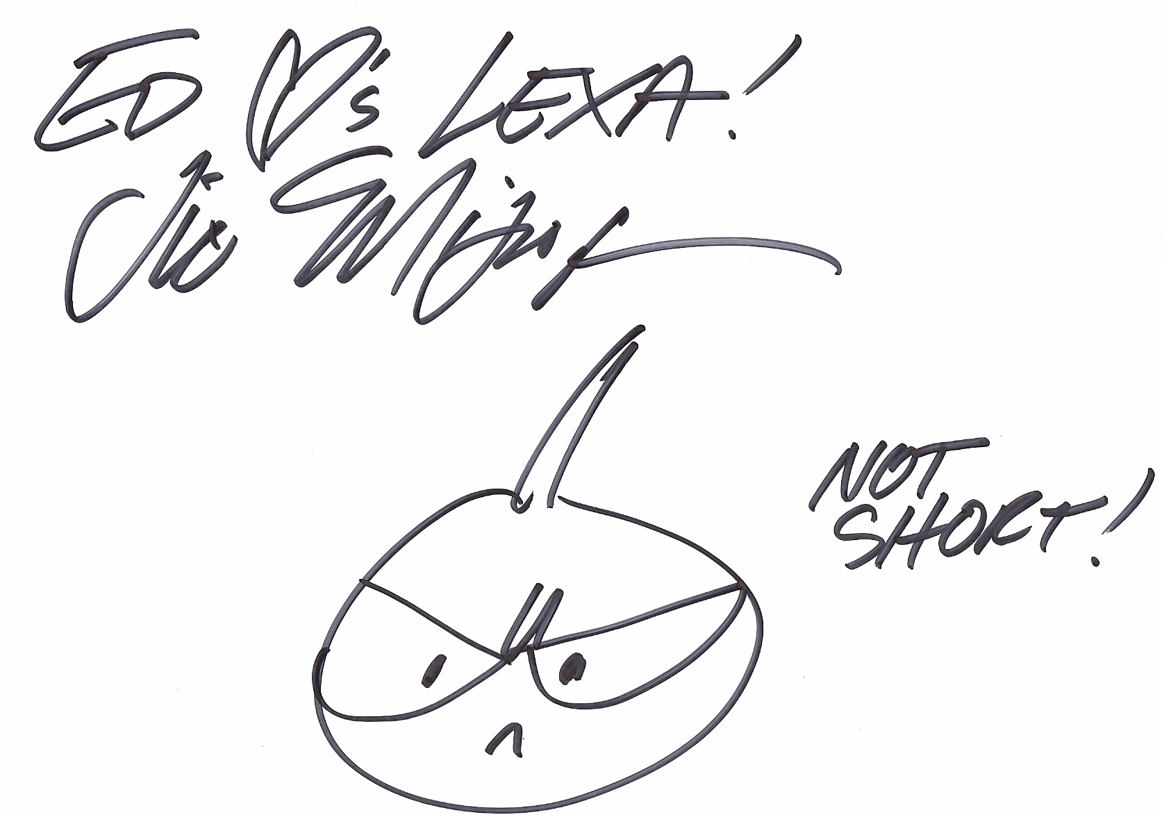 Vic Mignogna's Autograph -2-