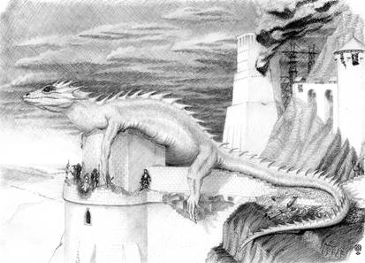 Morgoth and Glaurung the Father of dragons in Angband by AlyonaDF on  Deviant Art 🎨 #lordoftherings #morgoth#glaurung Repost from…