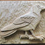 Crow bas-relief