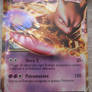 My Mewtwo X card