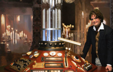 The Doctor at the TARDIS